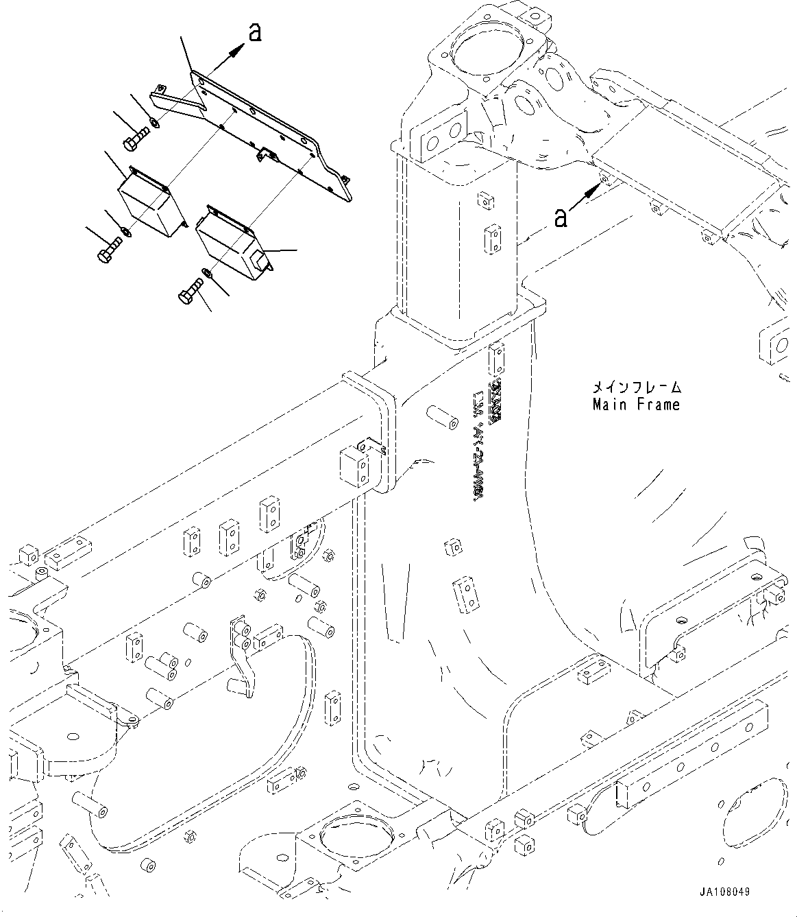 Komatsu parts book diagram for D71PXI-24 S/N 74001-UP: ELECTRIC WIRING HARNESS, RELAY BOX(#70002-)