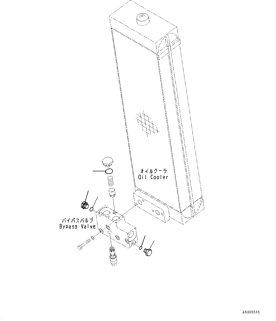 Komatsu parts book diagram for D71PXI-24 S/N 74001-UP: PROPORTIONAL PRESSURE CONTROL (PPC) PIPING, PLUG(#70002-)