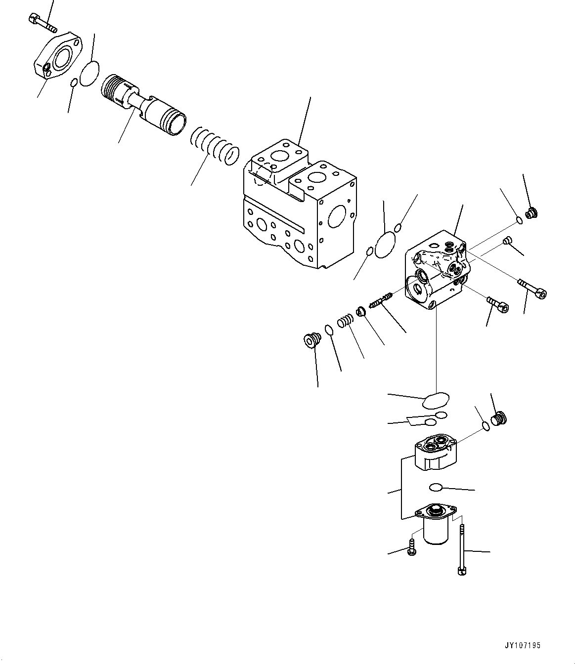 Komatsu parts book diagram for D71PXI-24 S/N 74001-UP: LIFT CYLINDER PIPING, QUICK DROP VALVE(#70002-)