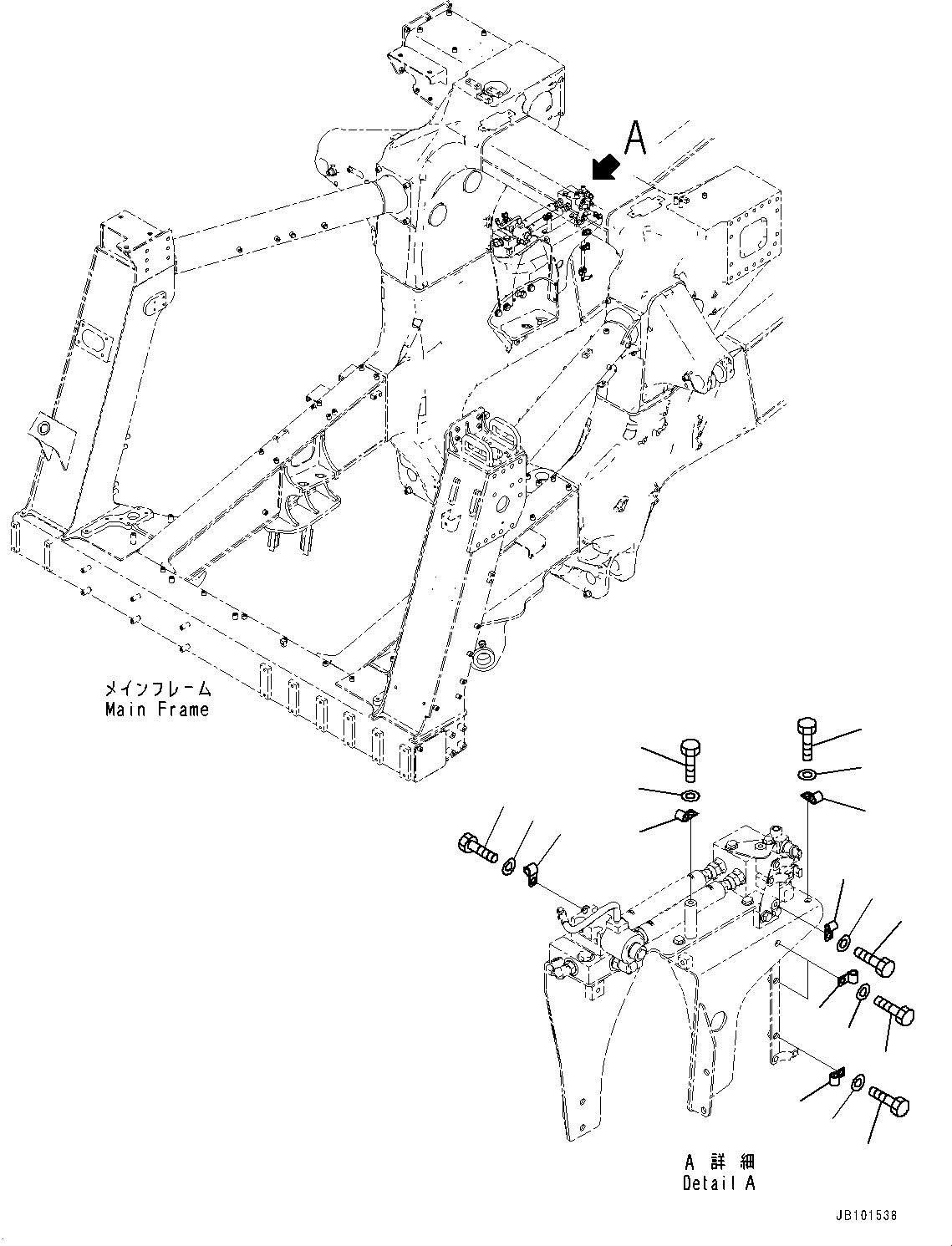 Komatsu parts book diagram for HD785-8E0 S/N 55001-UP: ELECTRIC WIRING HARNESS, MOUNTING PARTS (19/30)(#55001-)