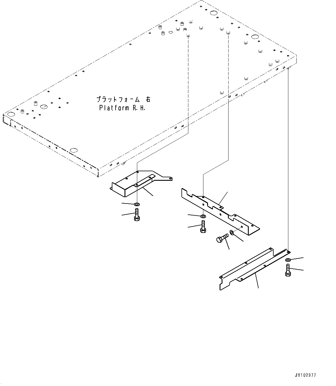 Komatsu parts book diagram for HD785-8E0 S/N 55001-UP: ELECTRIC WIRING HARNESS, MOUNTING BRACKET (5/7)(#55001-55023)