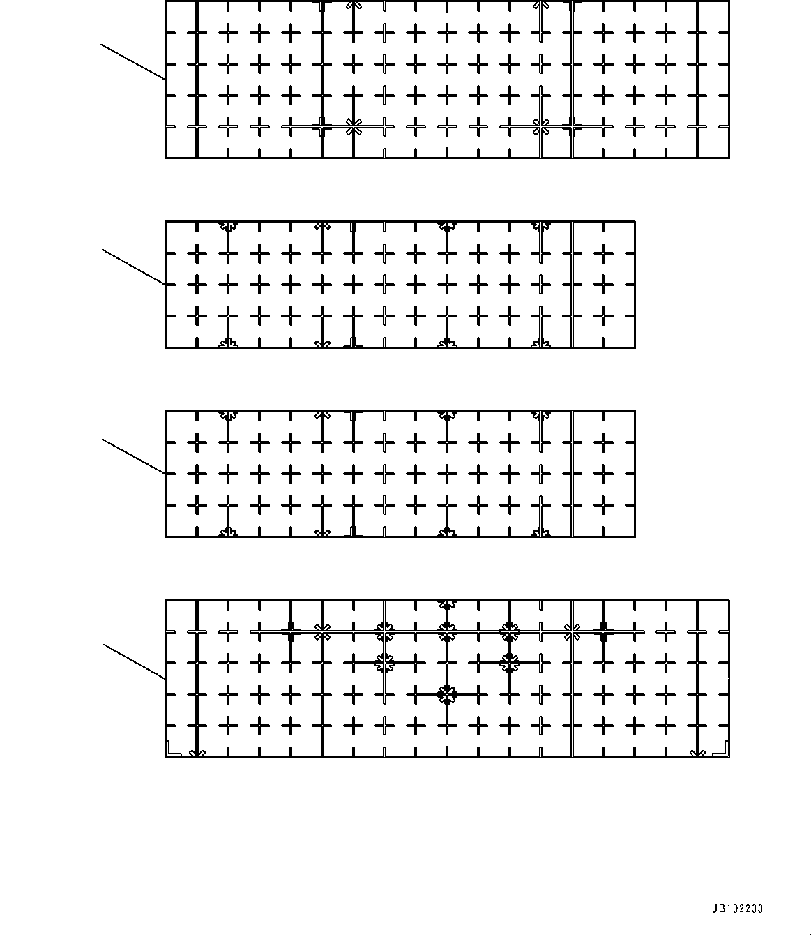 Komatsu parts book diagram for HD785-8E0 S/N 55001-UP: KOMVISION CAMERA CALIBRATION SHEET, (#55001-)