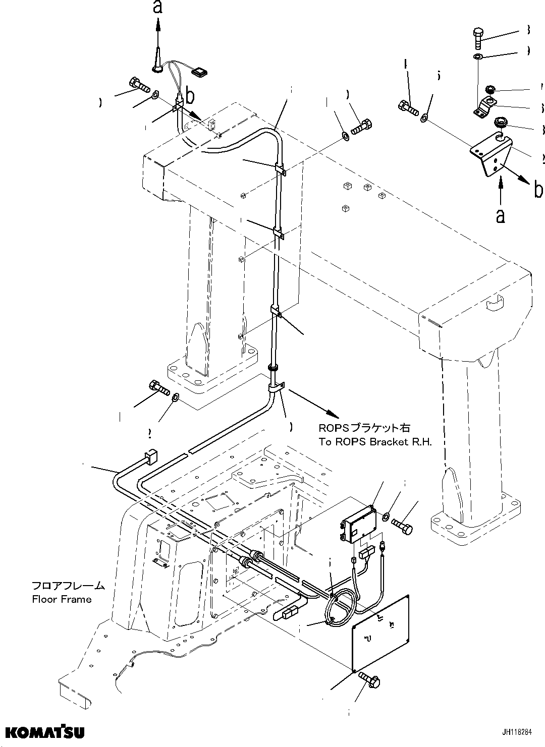 Bulldozers Komatsu / D275A-5R S/N 47001-UP(1002479c) / KOMTRAX Controller, (KOMTRAX, 4G, Modem Less)(#45419-)(E005001 : E0201-008001)