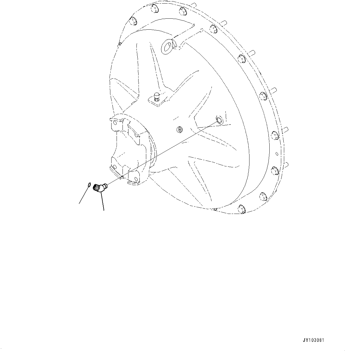 Komatsu parts book diagram for WA800-8E0 S/N 84001-UP: ENGINE RELATED PARTS, ELBOW(#84001-)