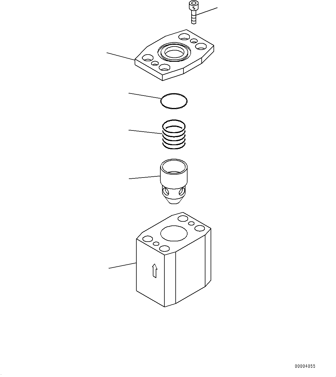 Komatsu parts book diagram for WA800-8E0 S/N 84001-UP: EMERGENCY STEERING PIPING, CHECK VALVE(#83001-)