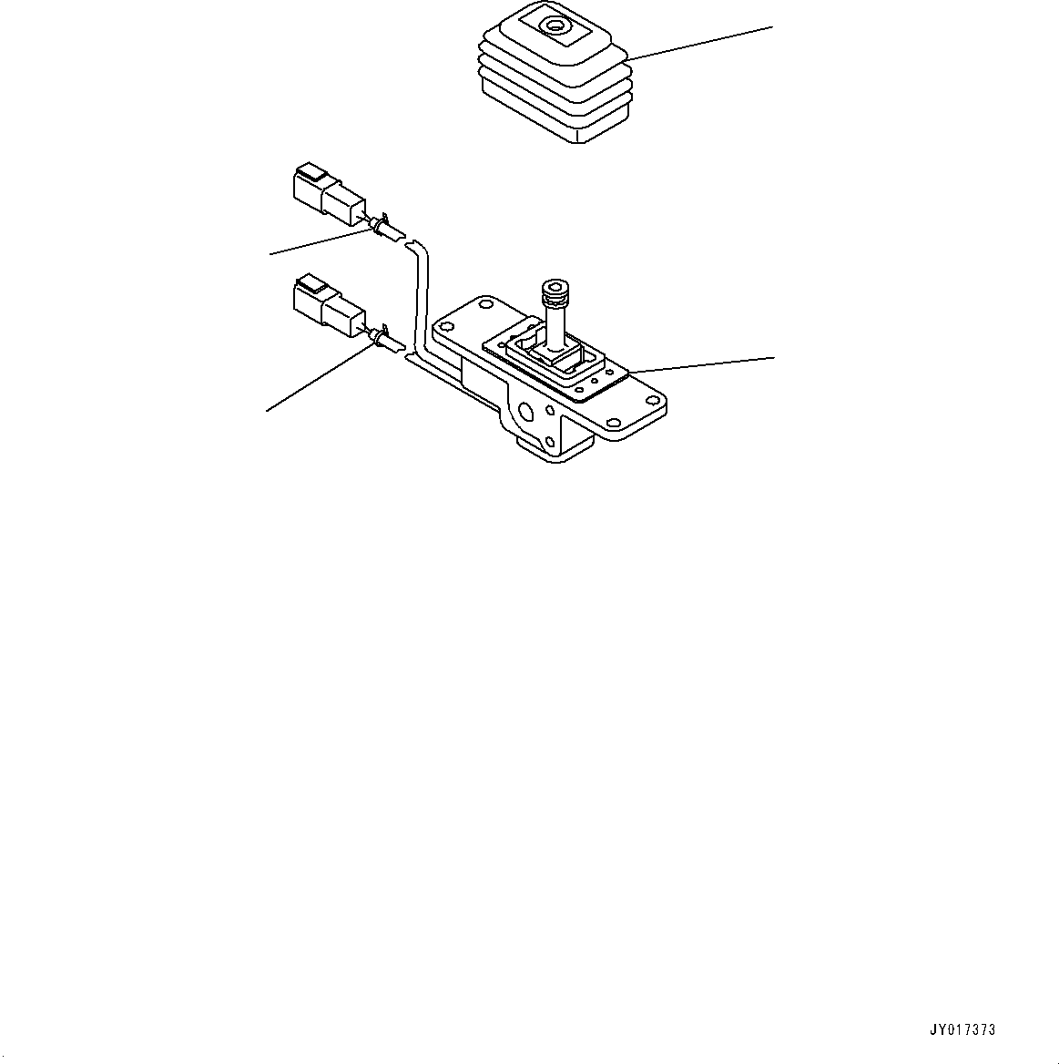 Komatsu parts book diagram for WA800-8E0 S/N 84001-UP: CONSOLE R.H., ELECTRIC LEVER (1/2)(#84001-)