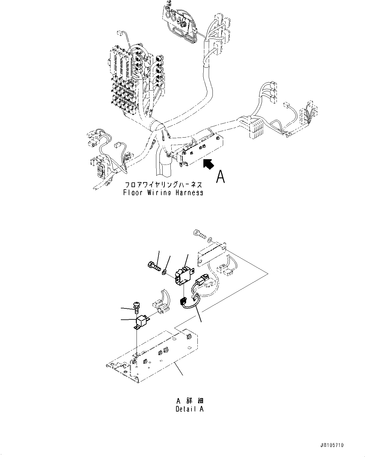 Komatsu parts book diagram for WA800-8E0 S/N 84001-UP: GLASS DEFOGGER SWITCH, DEFOGGER GLASS RELATED PARTS(#84001-)