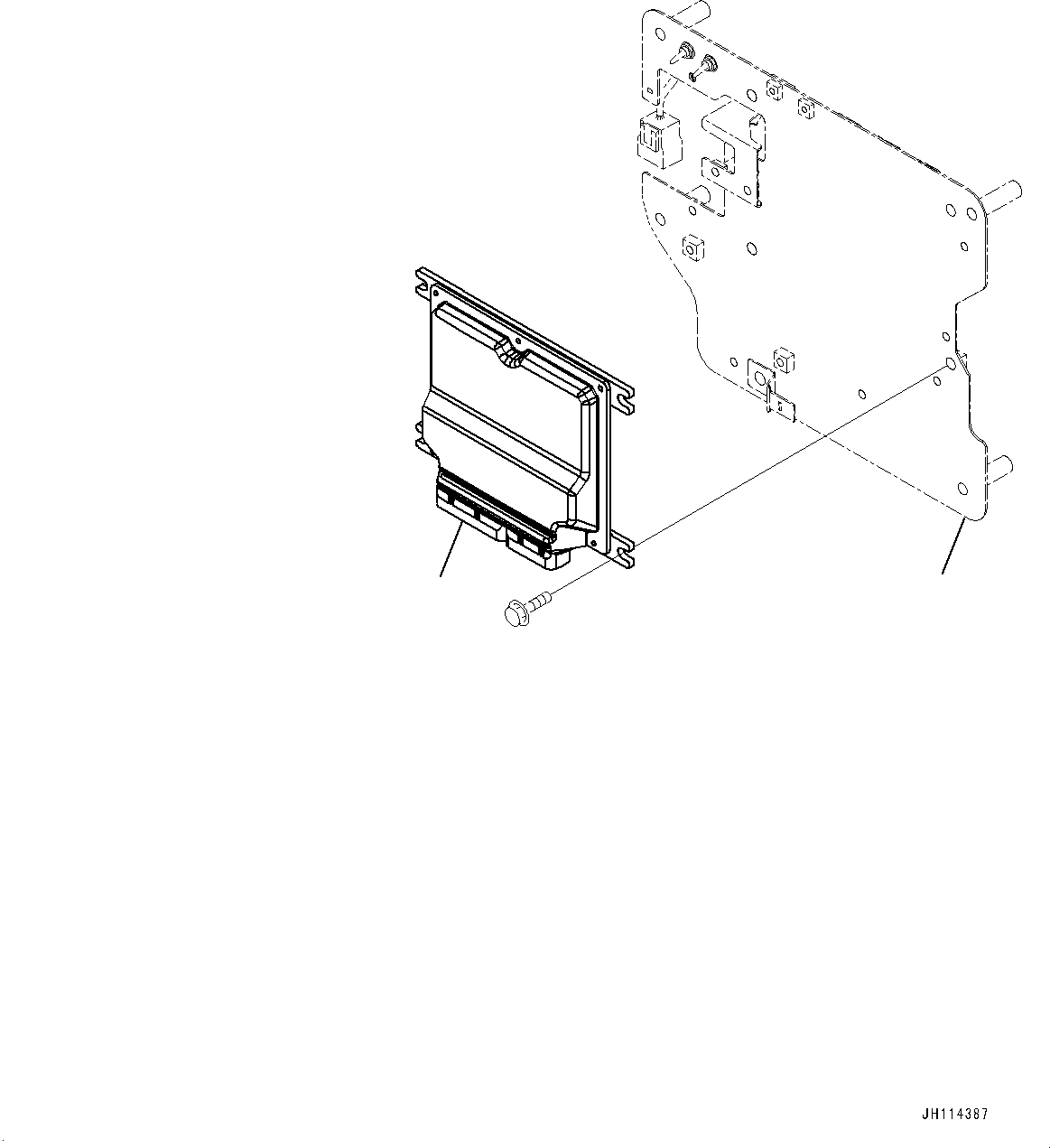 Komatsu parts book diagram for PC450LC-8R S/N 79001-UP: CONTROLLER AND MONITOR, (2/3)(#79001-)