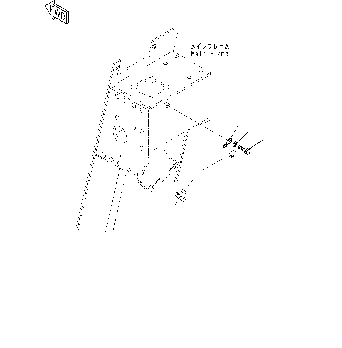Komatsu parts book diagram for HD785-7 S/N 37001-UP: ELECTRIC WIRING HARNESS, CLIP(#30001-)