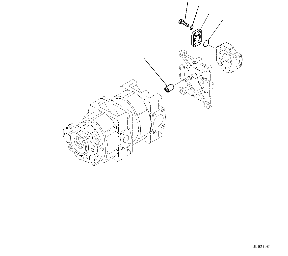 Komatsu parts book diagram for HD785-7 S/N 37001-UP: TORQUE CONVERTER AND TRANSMISSION, COUPLING (2/2)(#30001-)