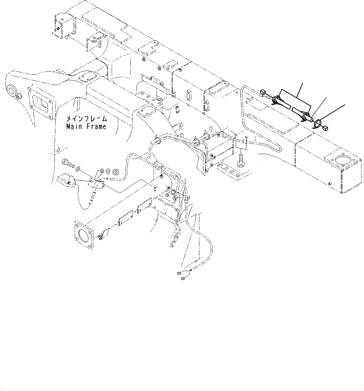 Komatsu parts book diagram for HD785-7 S/N 37001-UP: WIRING HARNESS, (#30001-)