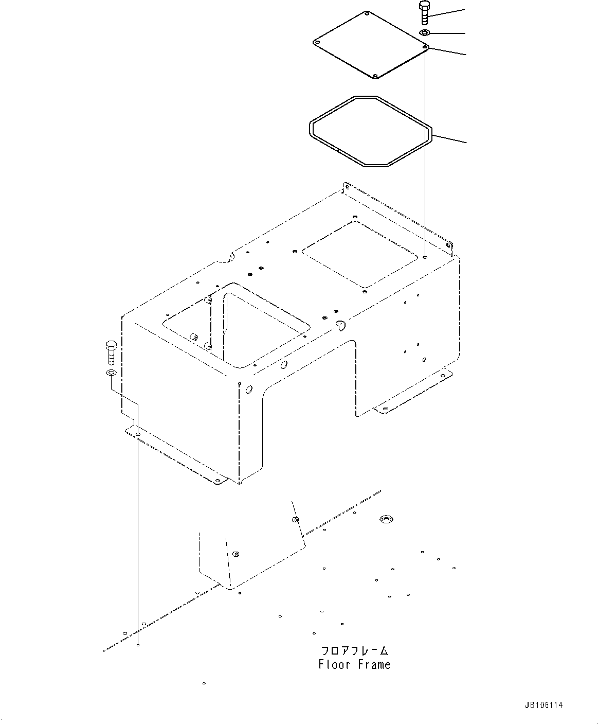 Komatsu parts book diagram for HD785-7 S/N 37001-UP: KOMTRAX CONTROLLER, PLATE(#37001-)