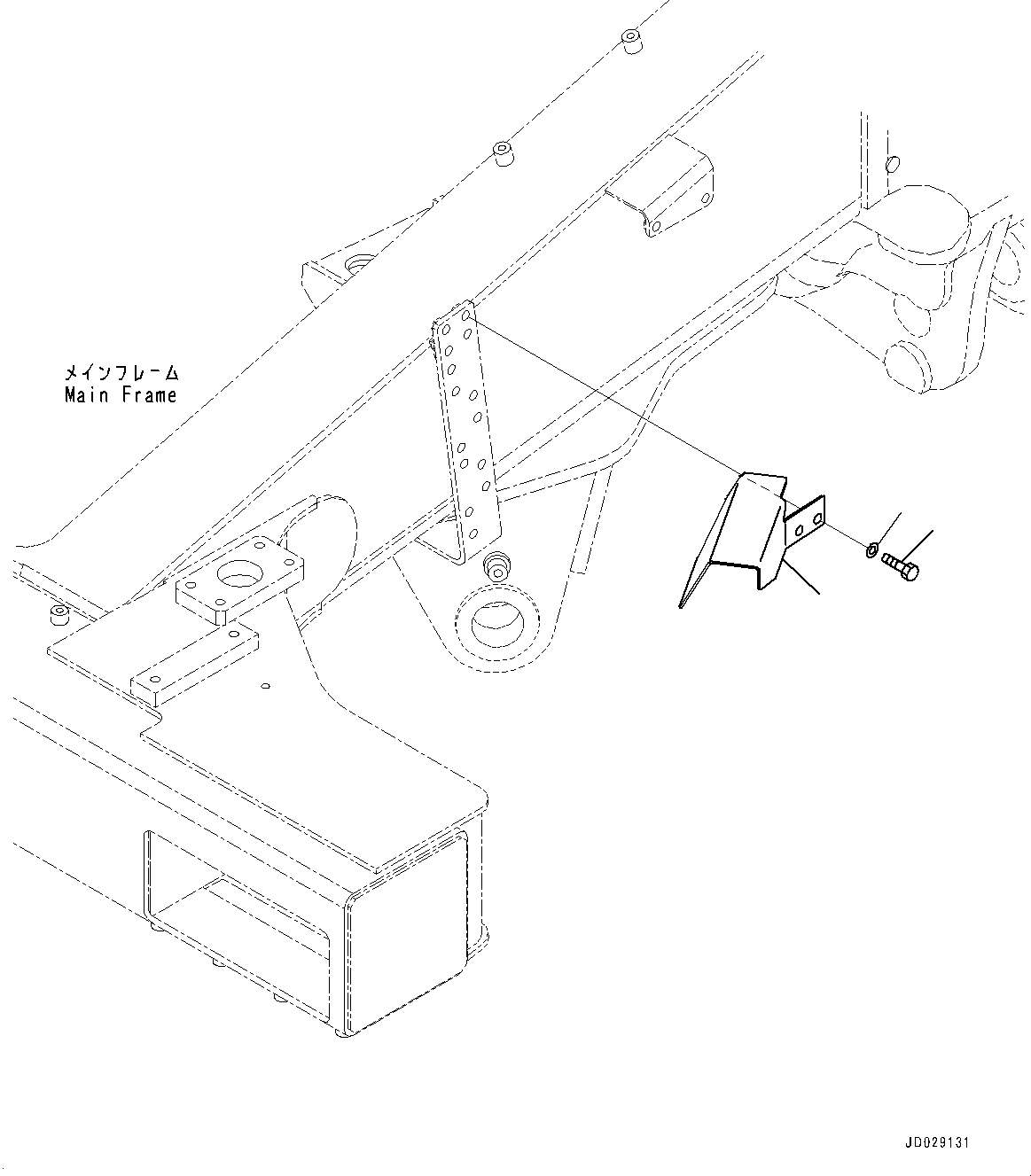 Komatsu parts book diagram for HD785-7 S/N 37001-UP: FIRE PROTECTION, STEERING PIPING PROTECTION(#30001-)