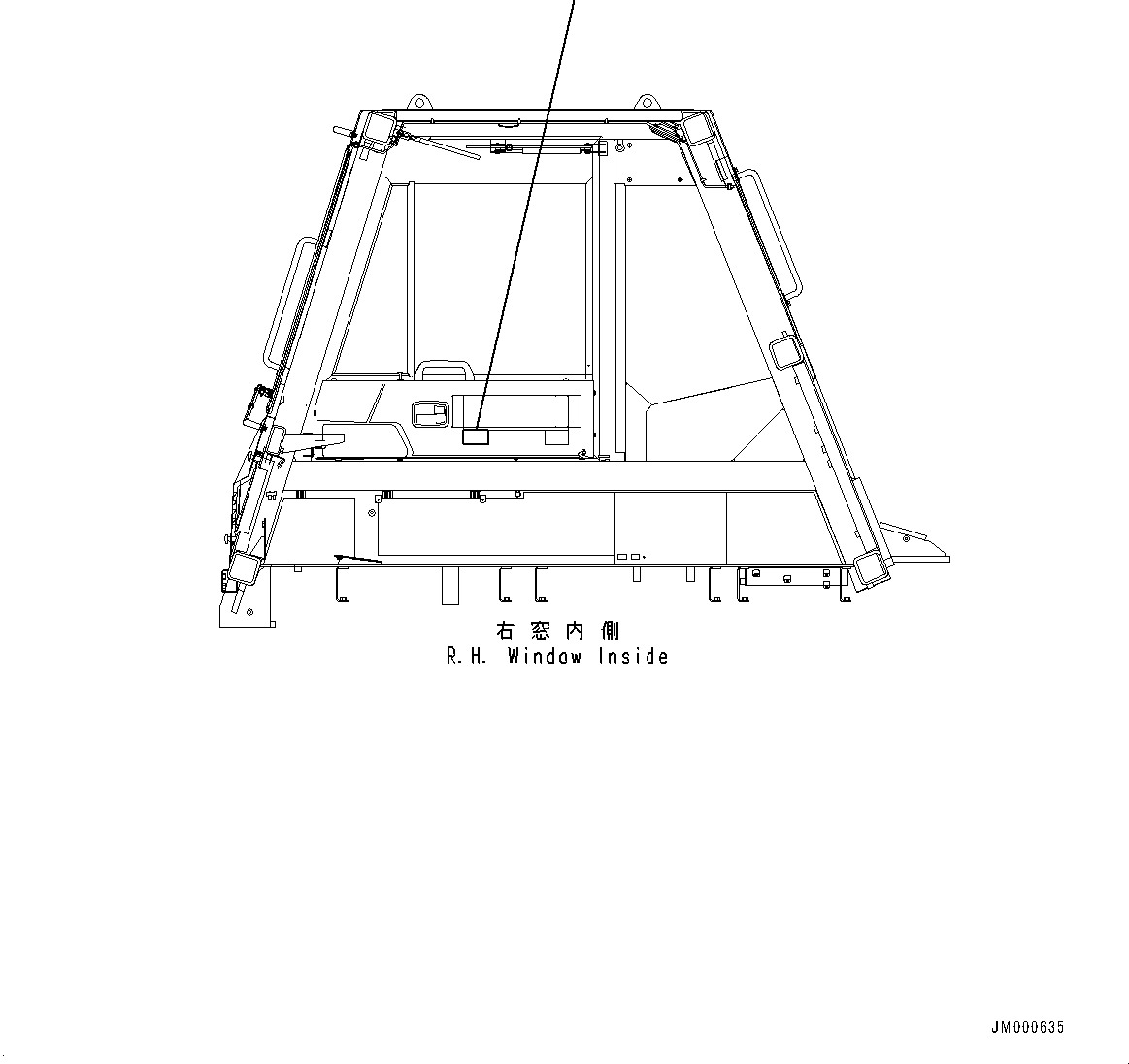 Komatsu parts book diagram for HD785-7 S/N 37001-UP: CAUTION PLATES, KOMTRAX, (#30001-)