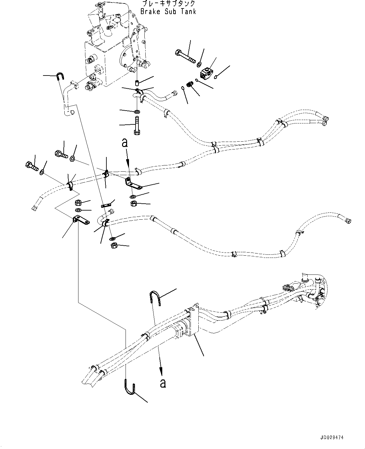 Komatsu parts book diagram for HD785-7 S/N 37001-UP: OIL QUICK CHARGE UNIT, QUICK CHARGE RELATED PARTS(#30001-)