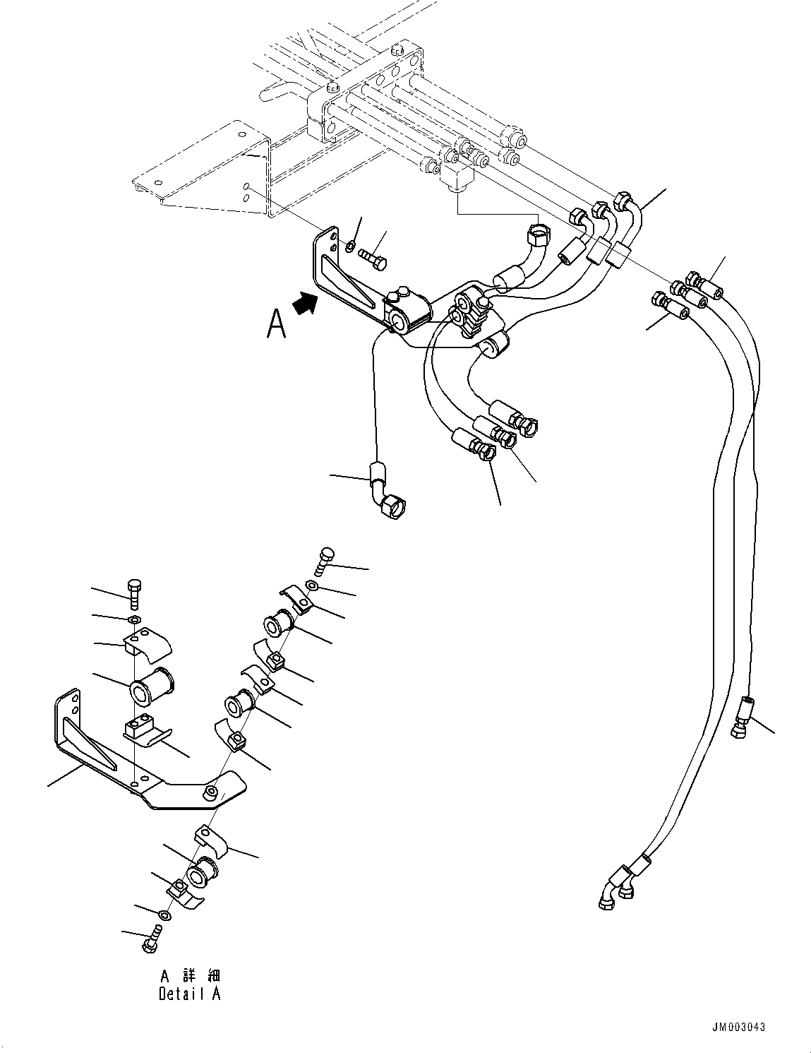 Komatsu parts book diagram for HD785-7 S/N 37001-UP (-40 deg C Spec.): BATTERY BOX AND REAR HOOD, CAB HOOD(#30001-)