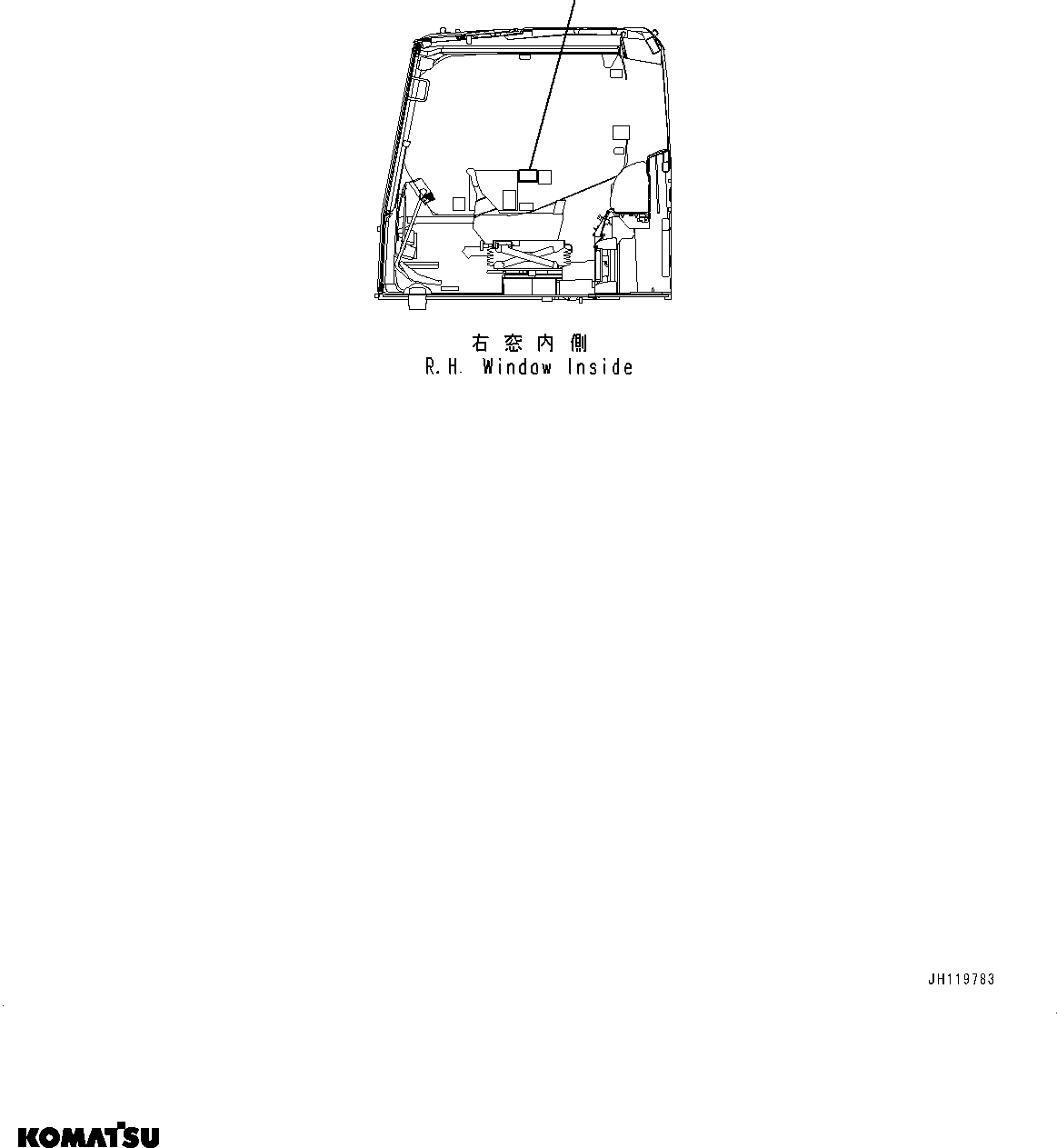 Komatsu parts book diagram for PC490LC-11 S/N 87001-UP: QUICK COUPLER PLATE, (#87001-)