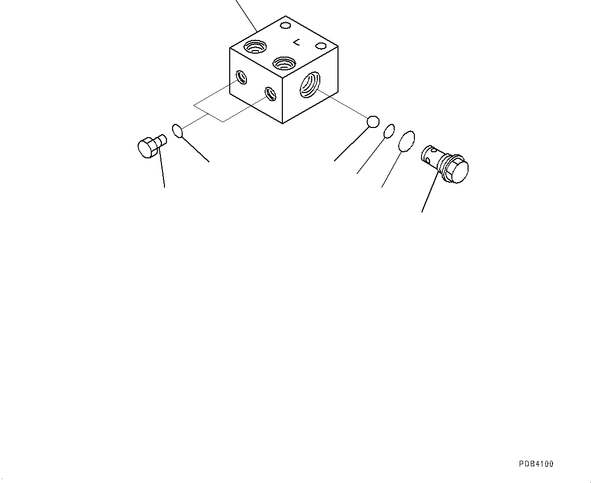 Komatsu parts book diagram for PC800SE-8E0 S/N 67001-UP: SHUTTLE VALVE PIPING, CHECK VALVE(#65001-)
