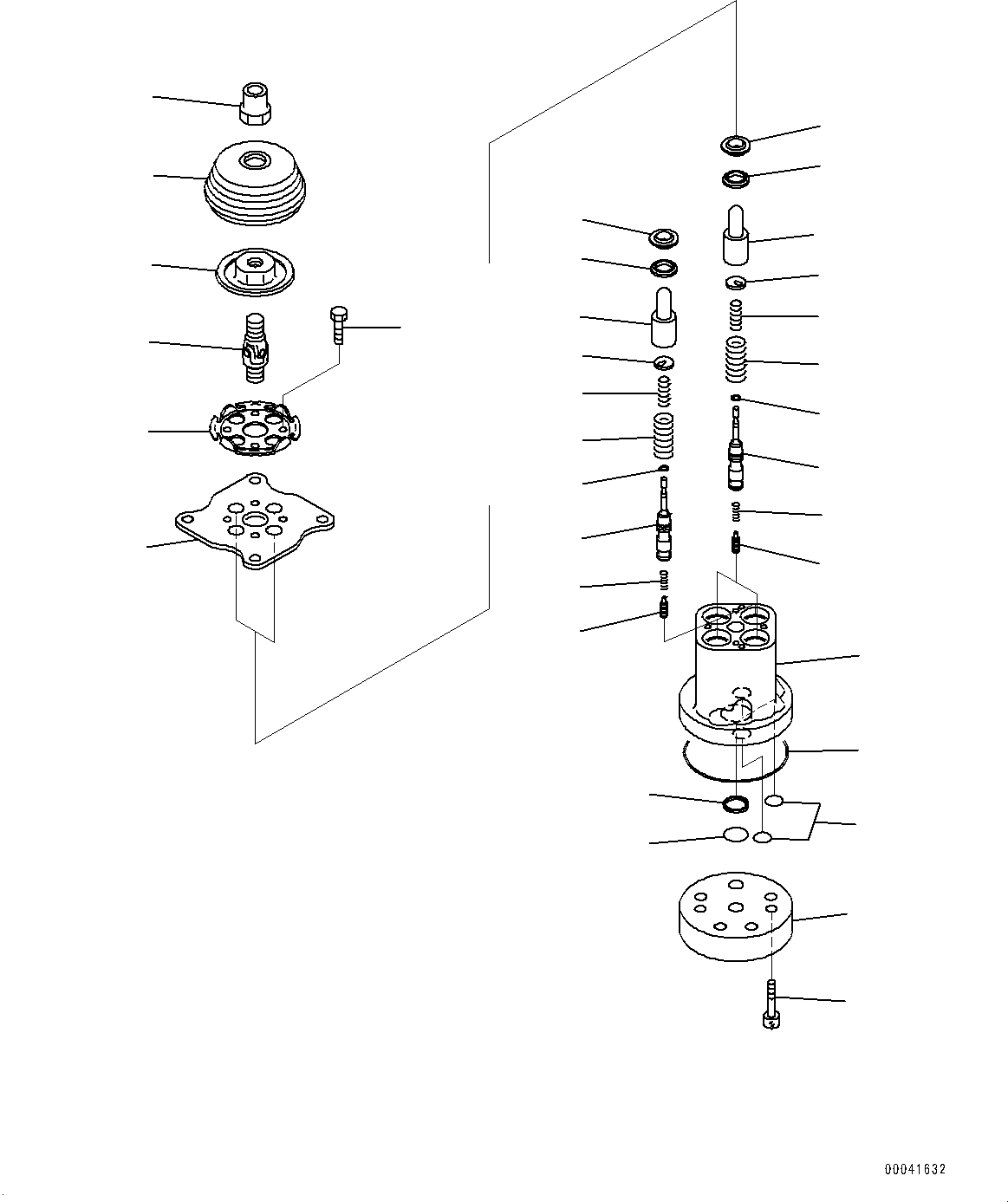 Komatsu parts book diagram for PC800SE-8E0 S/N 67001-UP: CAB, PPC VALVE (2/3) (L.H.)(#65001-)
