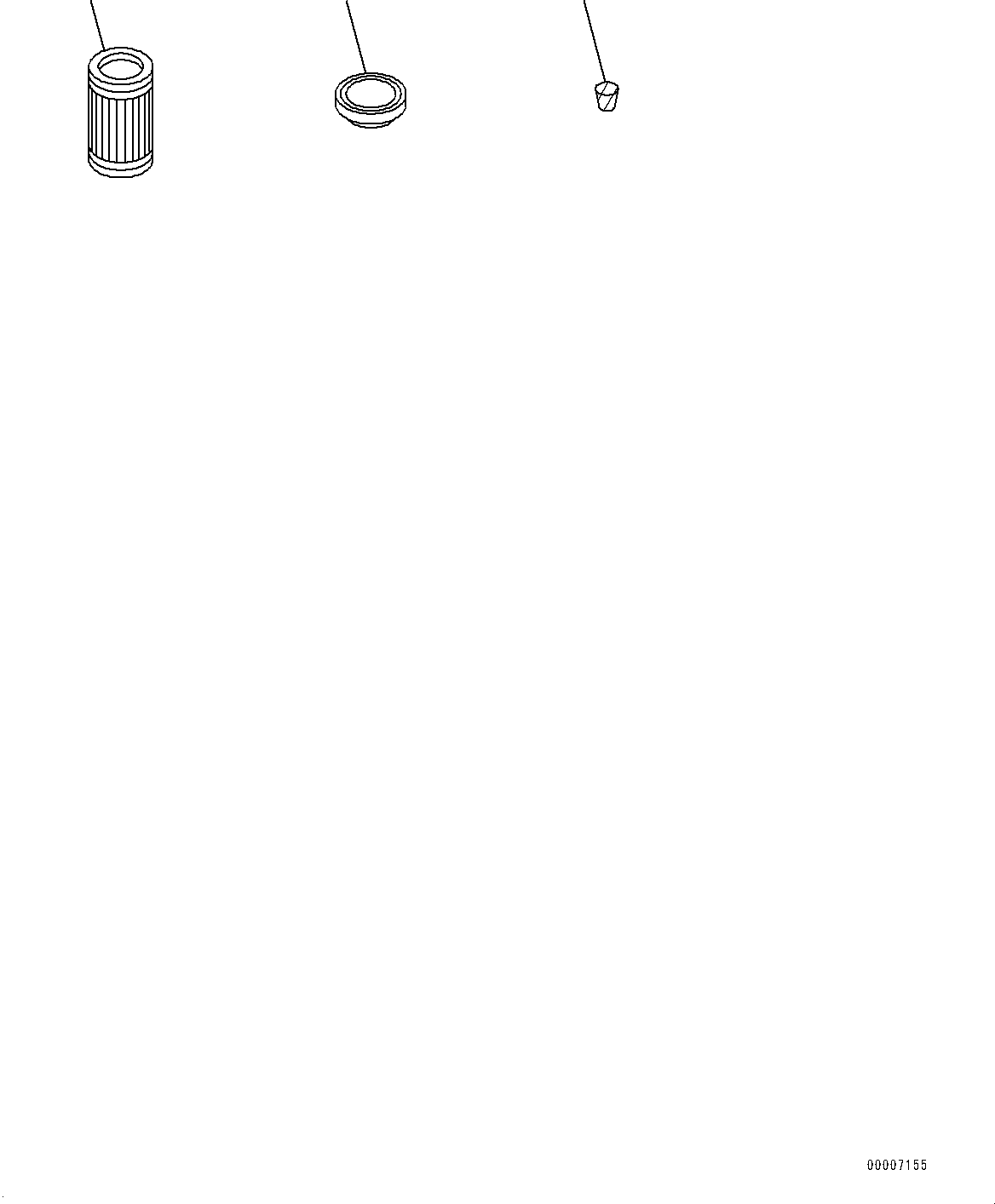Komatsu parts book diagram for PC800SE-8E0 S/N 67001-UP: FLUSHING PARTS, (#65001-65411)