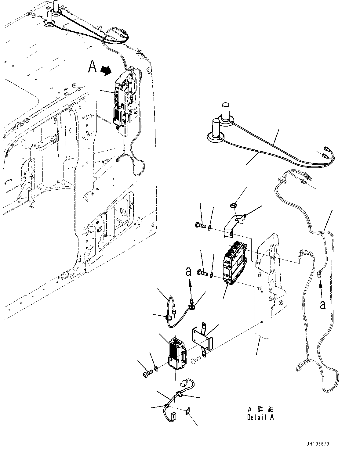 Komatsu parts book diagram for PC360LCI-11 S/N 94001-UP (For KAL): NETWORK EQUIPMENT, (#94001-)