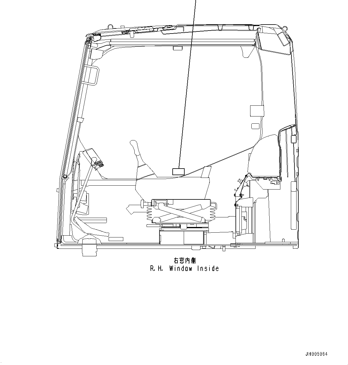 Komatsu parts book diagram for PC210LCI-11E0 S/N 600001-UP: CAUTION PLATES, BLAST SITE, (#500470-)