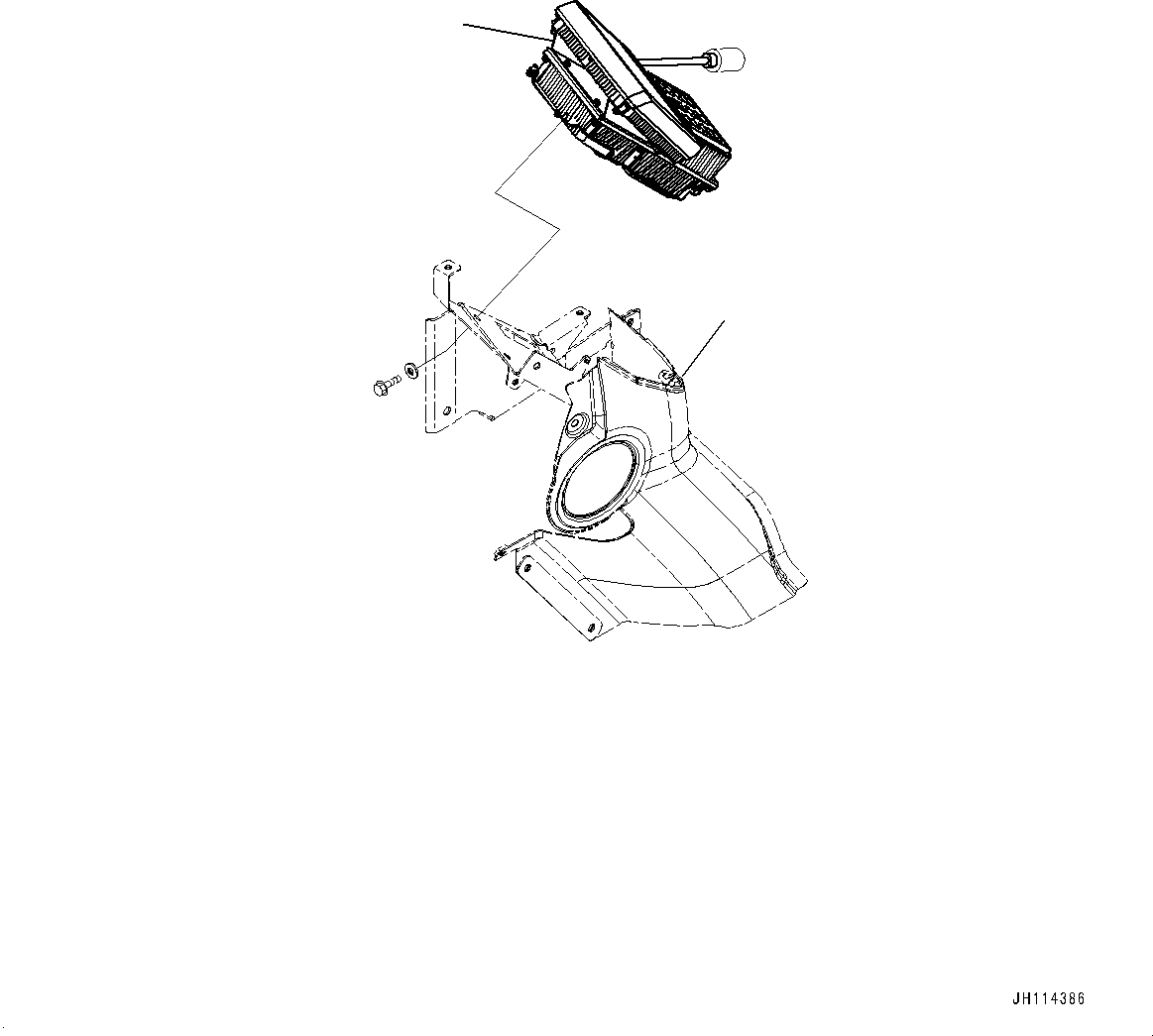 Komatsu parts book diagram for PC350LC-8M0 S/N 85001-UP: CONTROLLER AND MONITOR, (1/3)(#85001-)
