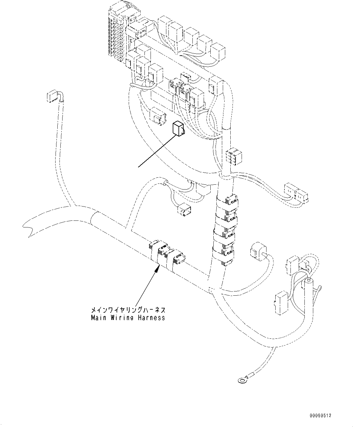 Komatsu parts book diagram for PC350LC-8M0 S/N 85001-UP: SWITCH, (#80001-)
