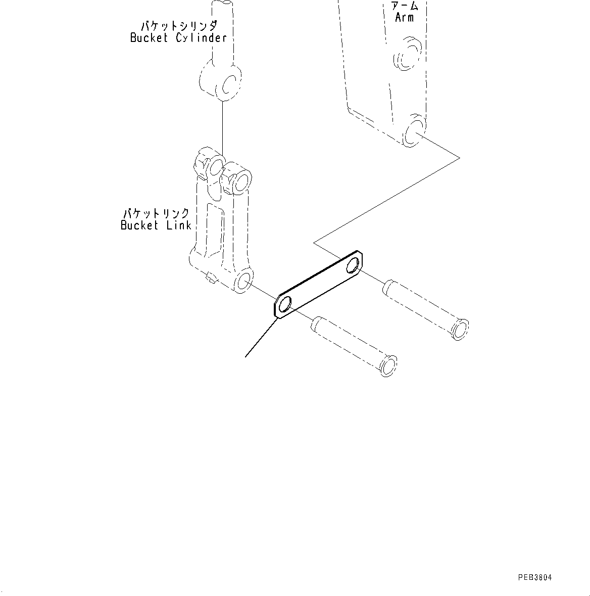 Komatsu parts book diagram for PC350LC-8M0 S/N 85001-UP: SHIPPING PARTS, (#80001-)