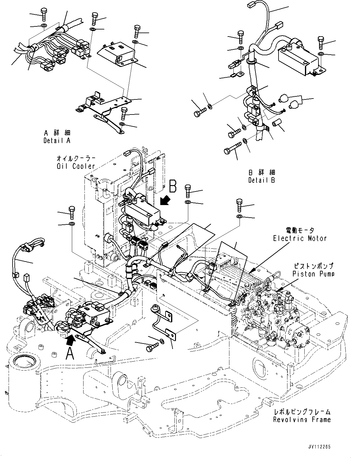 Komatsu parts book diagram for PC33E-6 S/N 2201-UP: WIRING HARNESS, MAIN WIRING HARNESS(#2201-)