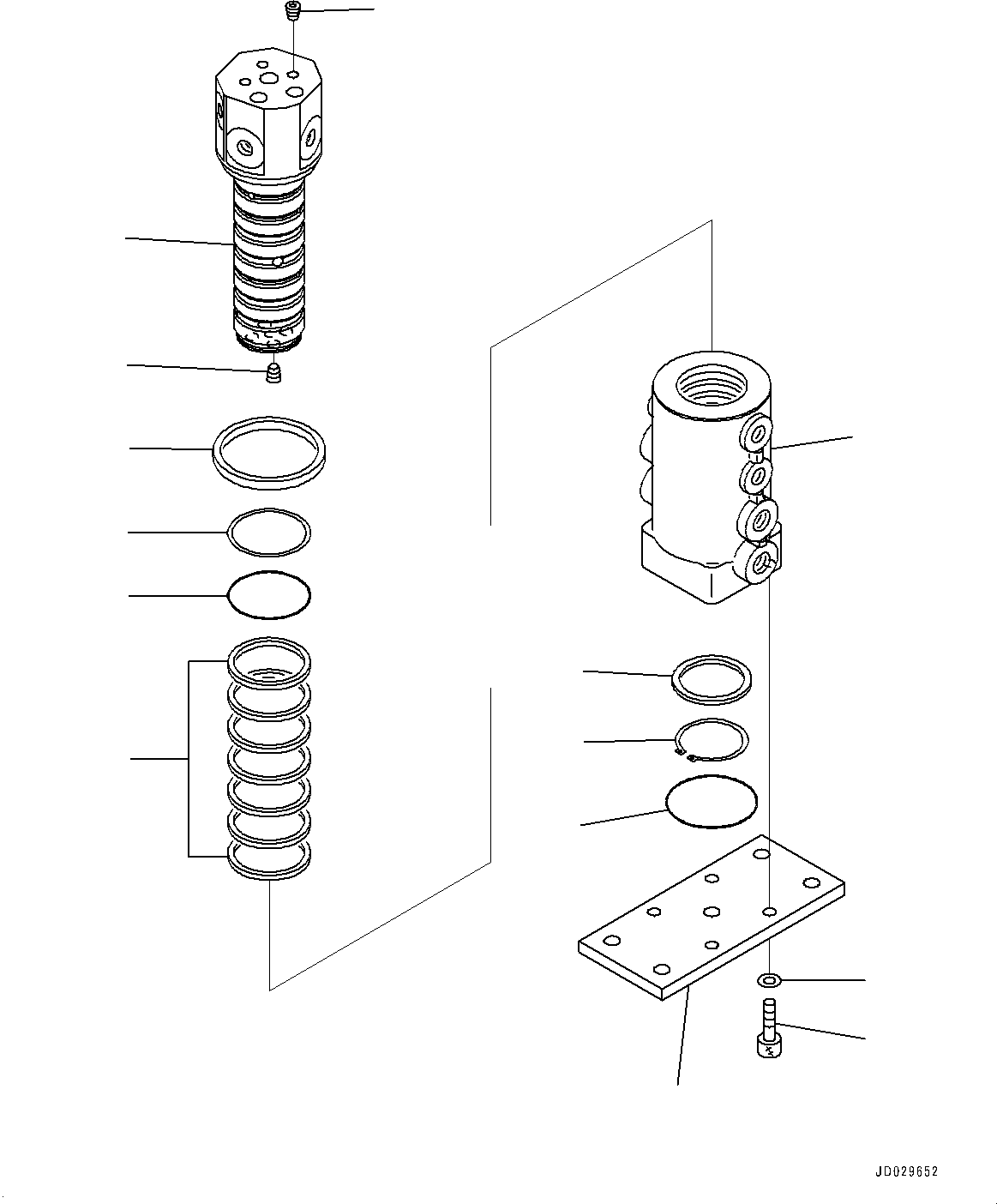 Komatsu parts book diagram for PC33E-6 S/N 2201-UP: TRACK FRAME, INNER PARTS, SWIVEL JOINT(#2201-)