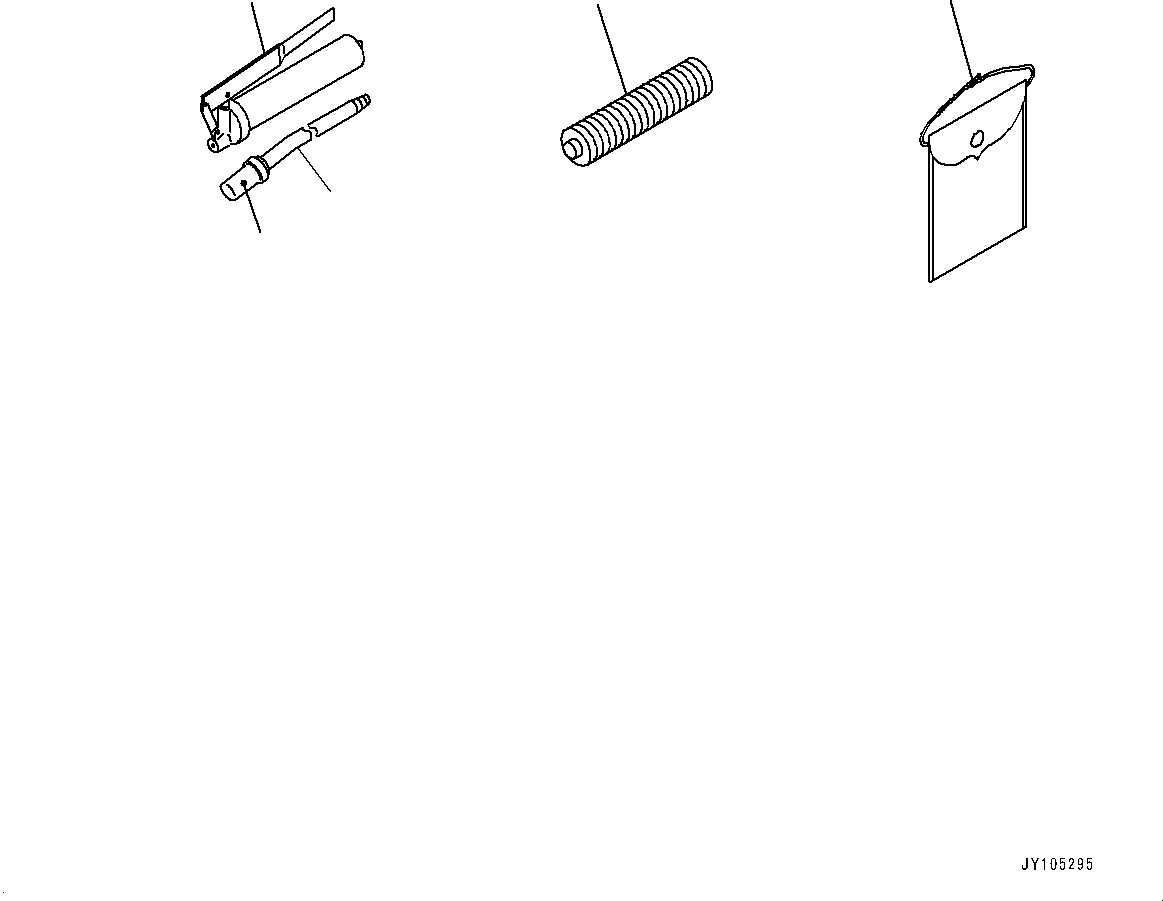 Komatsu parts book diagram for PC33E-6 S/N 2201-UP: GENERAL TOOL SET, (#2201-)