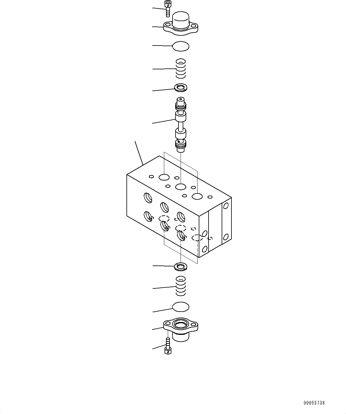 Komatsu parts book diagram for PC2000-11R S/N 31001-UP: PROPORTIONAL PRESSURE CONTROL (PPC) WORK PIPING, SUCTION SELECTOR VALVE(#30001-)