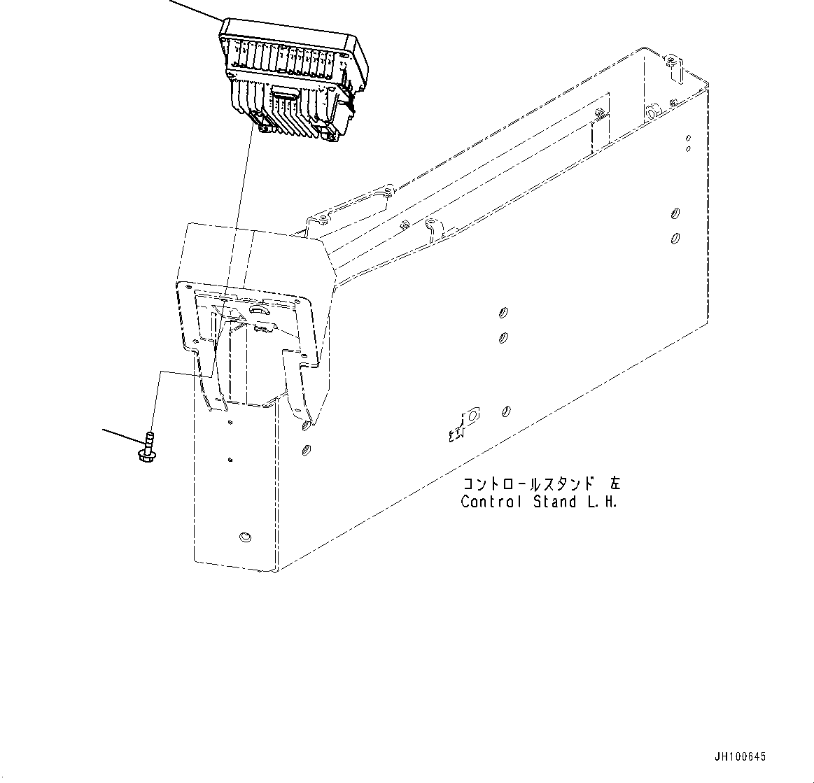 Komatsu parts book diagram for PC2000-11R S/N 31001-UP: CAB, MONITOR(#31001-)