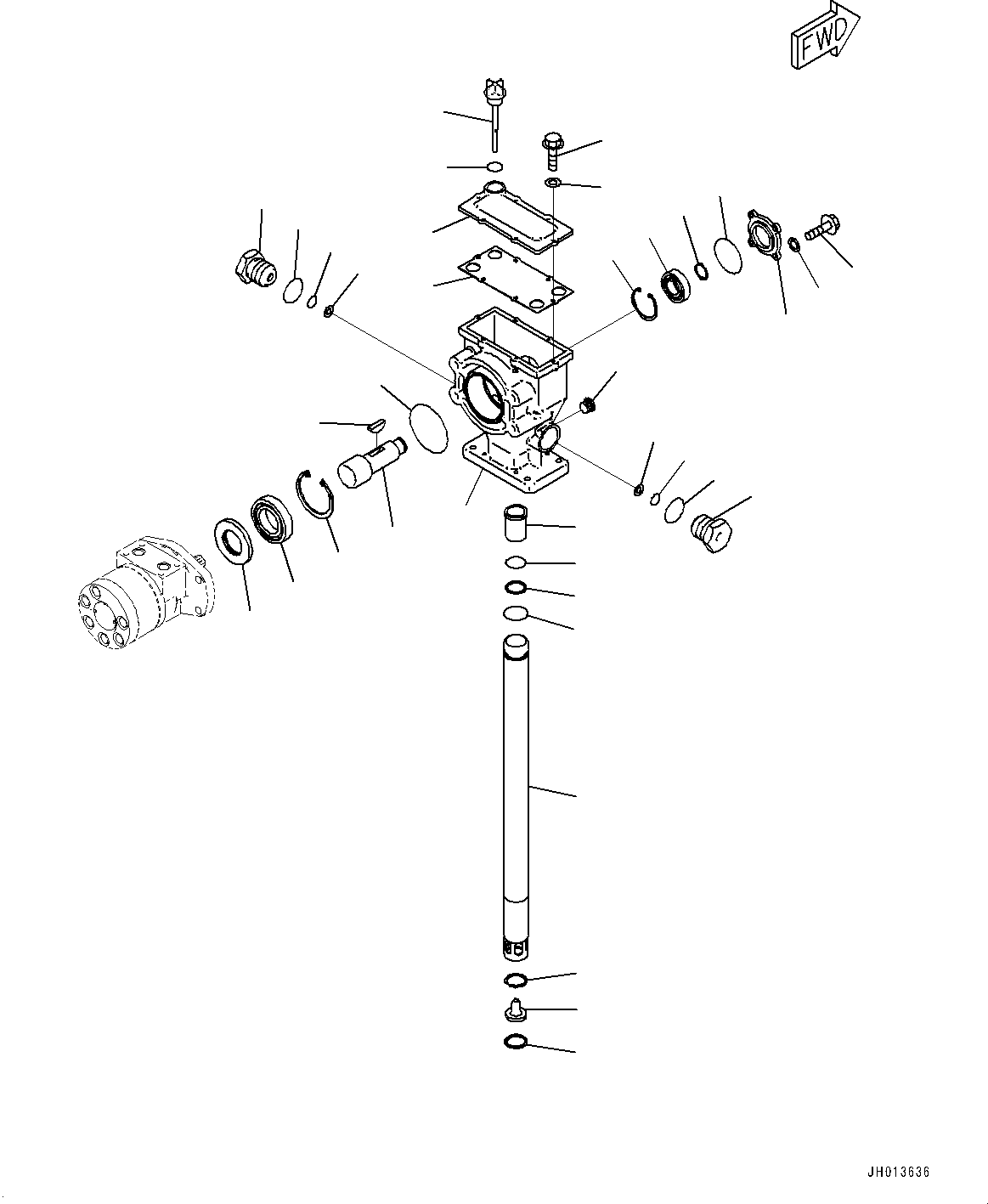Komatsu parts book diagram for PC2000-11R S/N 31001-UP: GREASE PUMP, PUMP (2/3)(#30001-)
