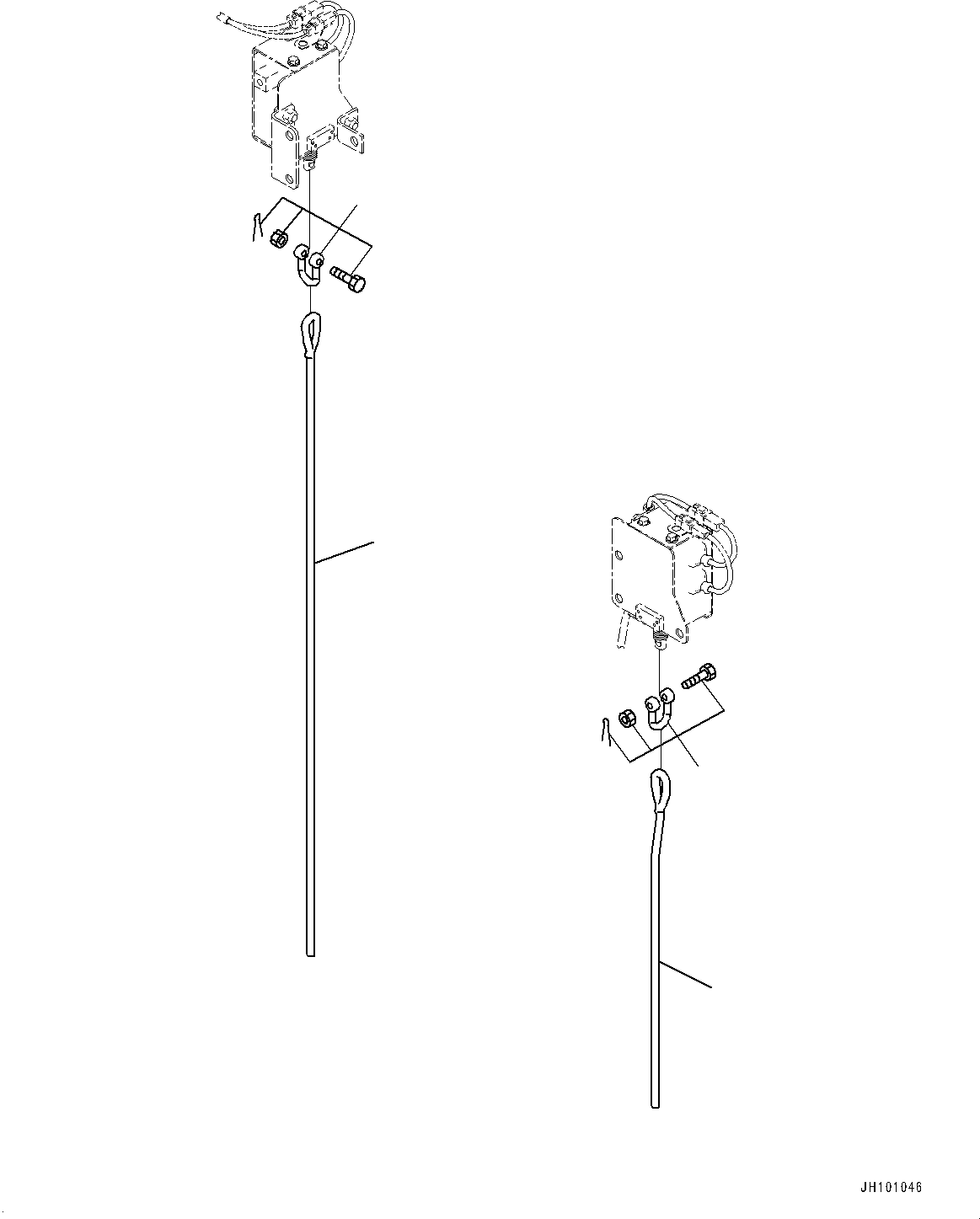 Komatsu parts book diagram for PC2000-11E0 S/N 31001-UP: ADDITIONAL ELECTRIC WIRING HARNESS, EMERGENCY SWITCH (3/3)(#30001-)