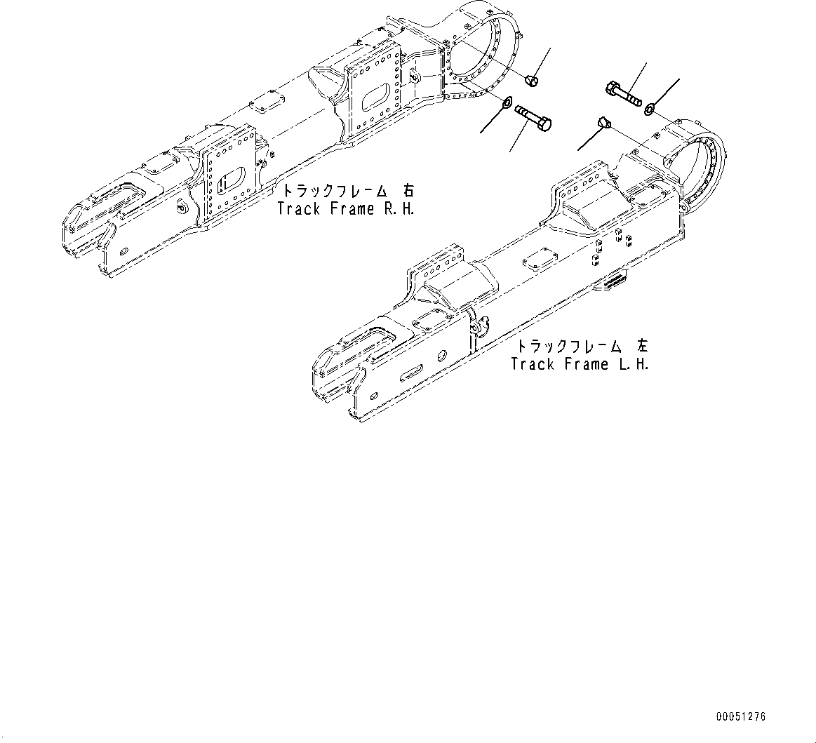 Komatsu parts book diagram for PC2000-11E0 S/N 31001-UP: FINAL DRIVE, PLUG BOLT(#30001-)