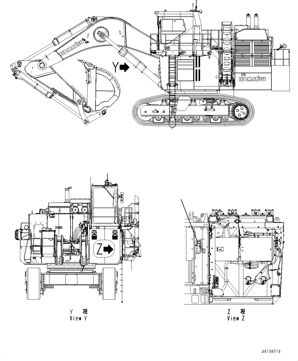 Komatsu parts book diagram for PC2000-11E0 S/N 31001-UP: FREON REGULATION PLATE, (#30001-)