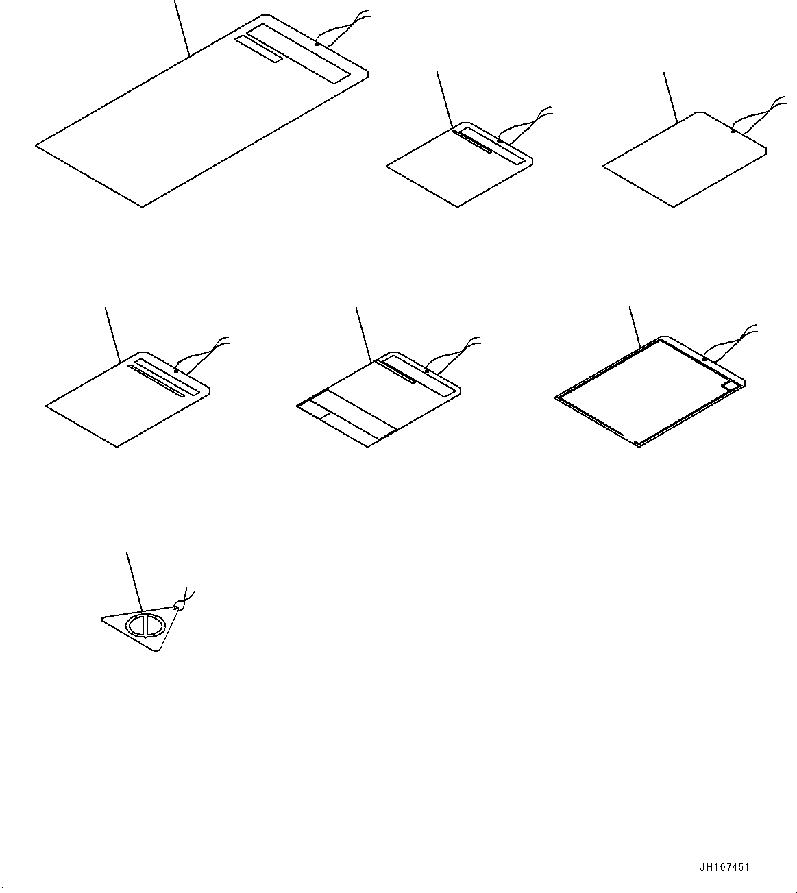 Komatsu parts book diagram for PC2000-11E0 S/N 31001-UP: TAG PLATE, (#30001-)