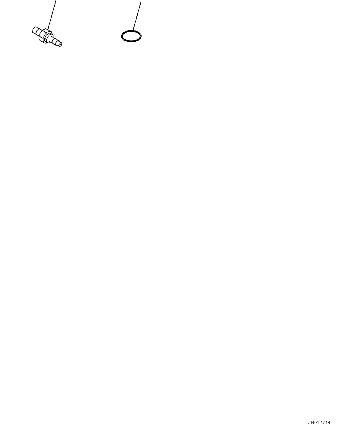 Komatsu parts book diagram for PC2000-11E0 S/N 31001-UP: PREVENTIVE MAINTENANCE SERVICE CONNECTORS, (#30001-)