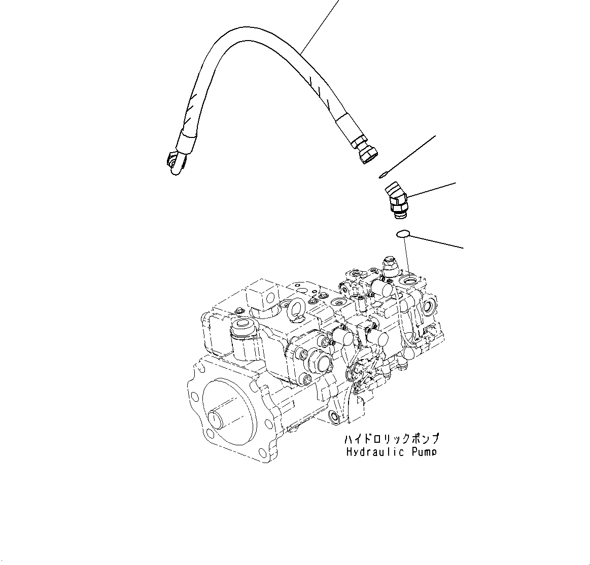 Komatsu parts book diagram for WD600-6R S/N 61001-UP: TORQUE CONVERTER AND TRANSMISSION, COOLING PIPING (2/4)(#60001-)