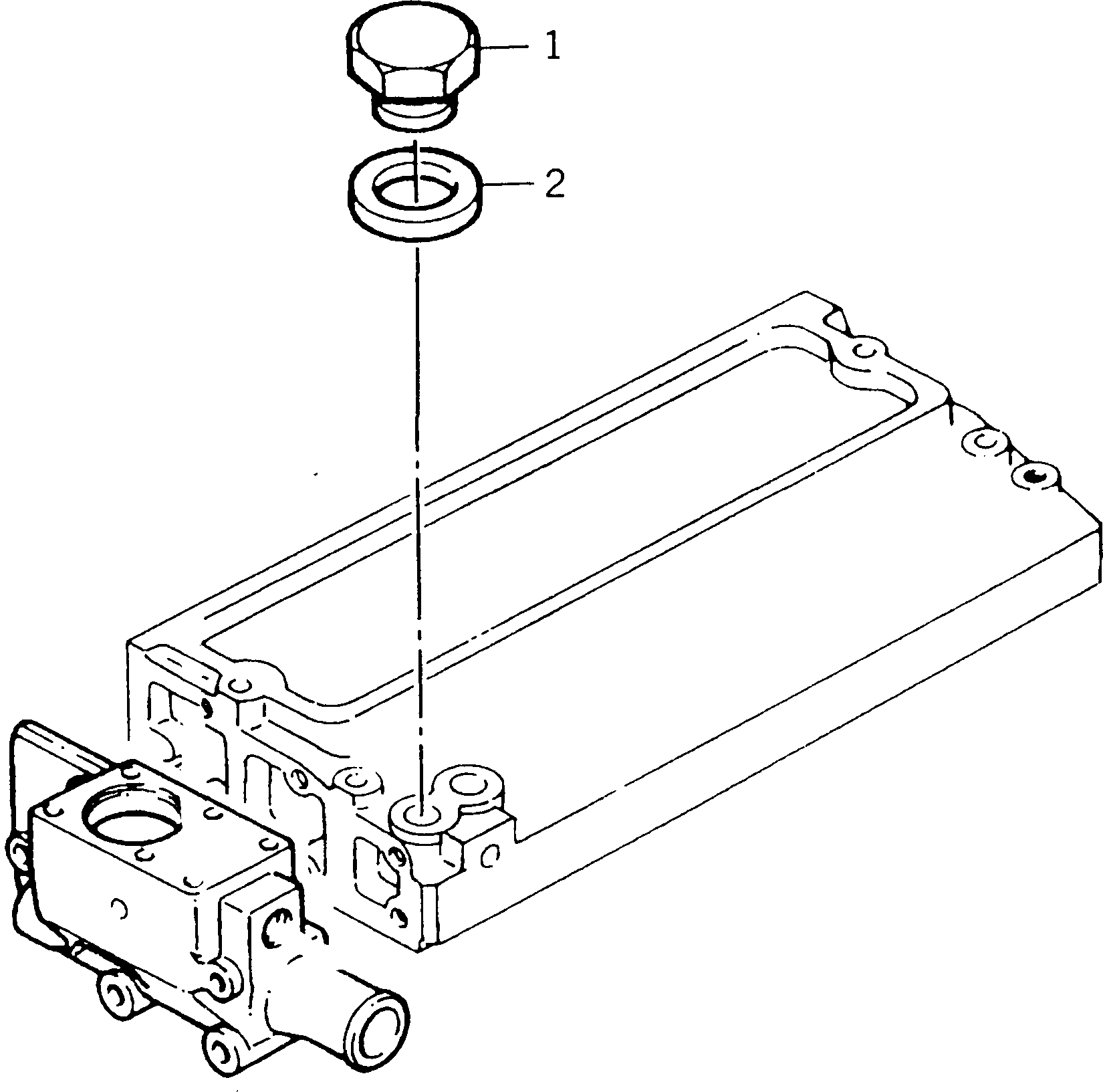 Engines Komatsu / 1004-4TLR S/N U604351W-UP(1004-4tu) / TEMPERATURE GAUGE AND SENDER(030030 : 0107)