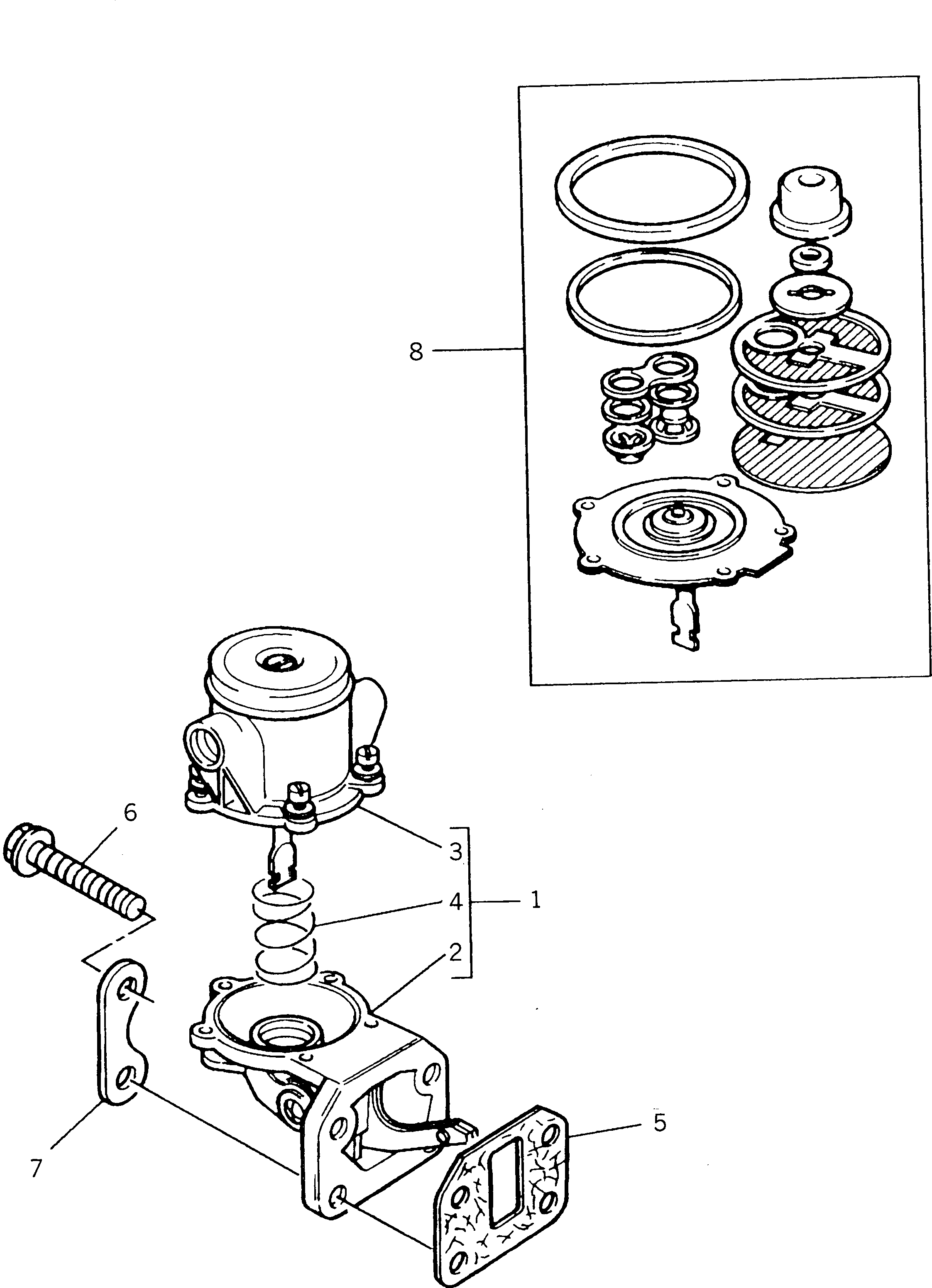 Engines Komatsu / 1004-4TLR S/N U604351W-UP(1004-4tu) / LIFT PUMP(120060 : 0417)