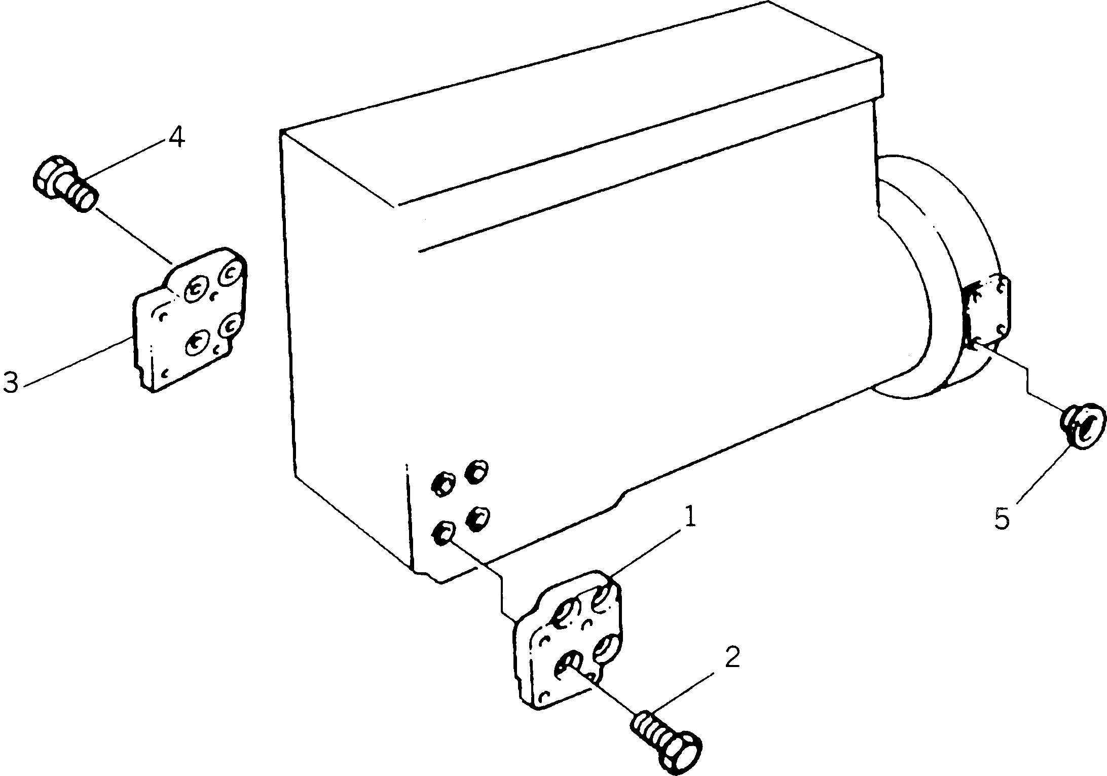 Komatsu parts book diagram for 1006-6TLR2-PC S/N U547826W-UP: MOUNTINGS
