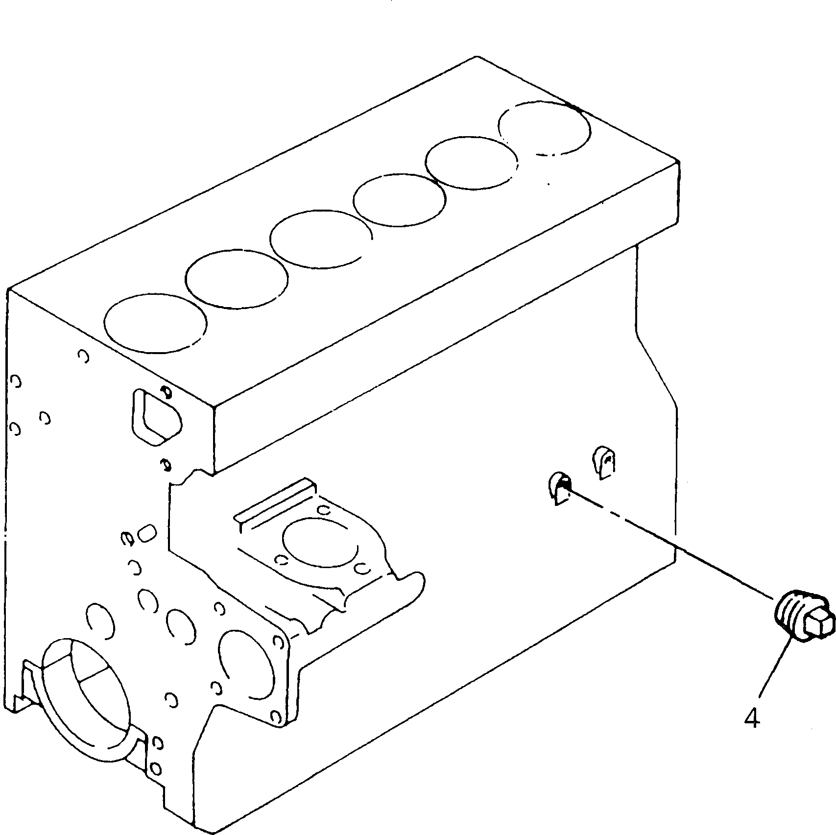 Komatsu parts book diagram for 1006-6TLR2-PC S/N U547826W-UP: LUBRICATING OIL PRESSURE SWITCH AND GAUGE