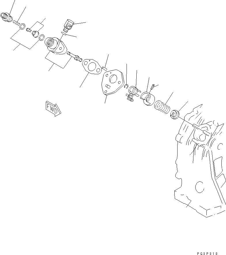 Engines Komatsu / 1D84-1A S/N 00101-UP(1d84-1ar) / FUEL INJECTION PUMP(120050 : 0451)
