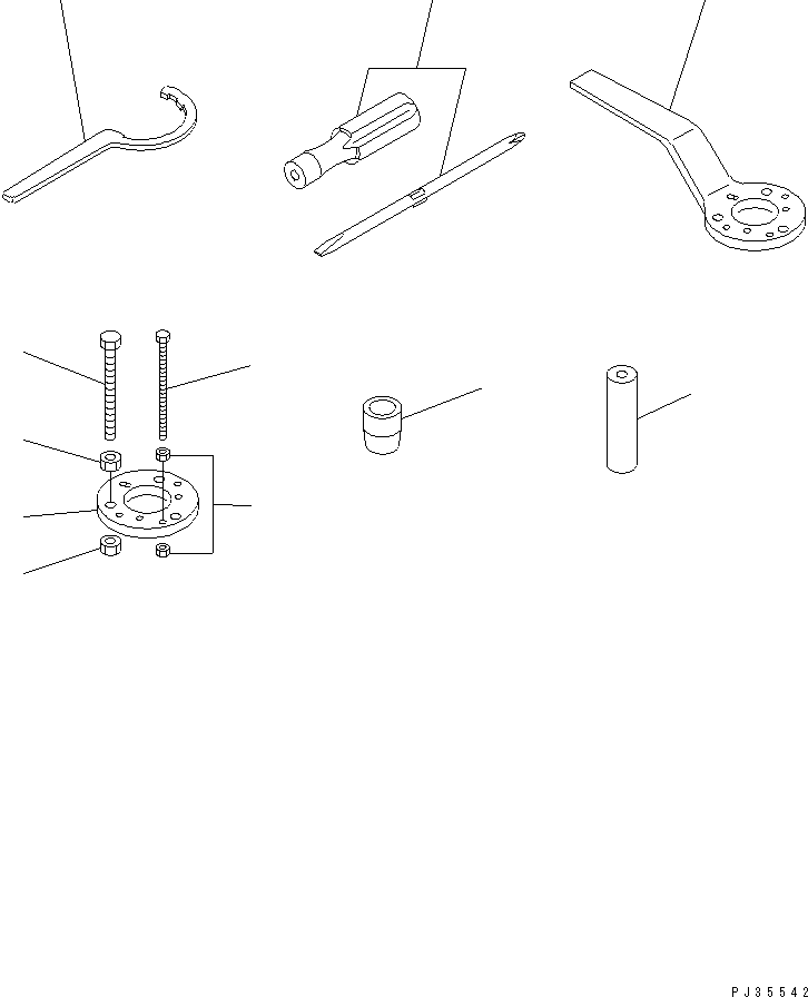 Engines Komatsu / 1D84-1A S/N 00101-UP(1d84-1ar) / TOOL(210010 : 0901)