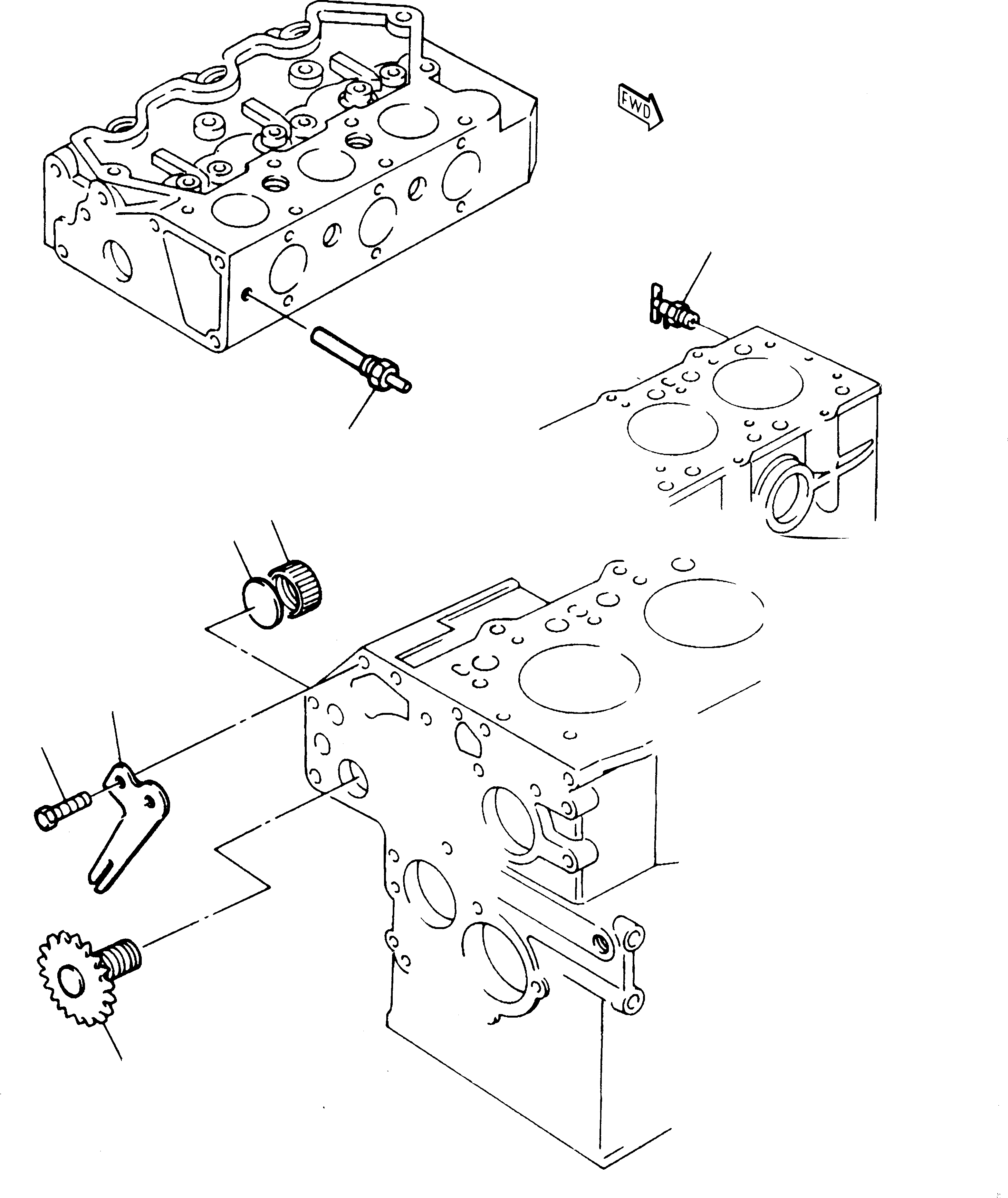 Excavators Komatsu / 222 S/N 22201043-Up(222) / ENGINE ACCESSORY(A-0280 : 1280)