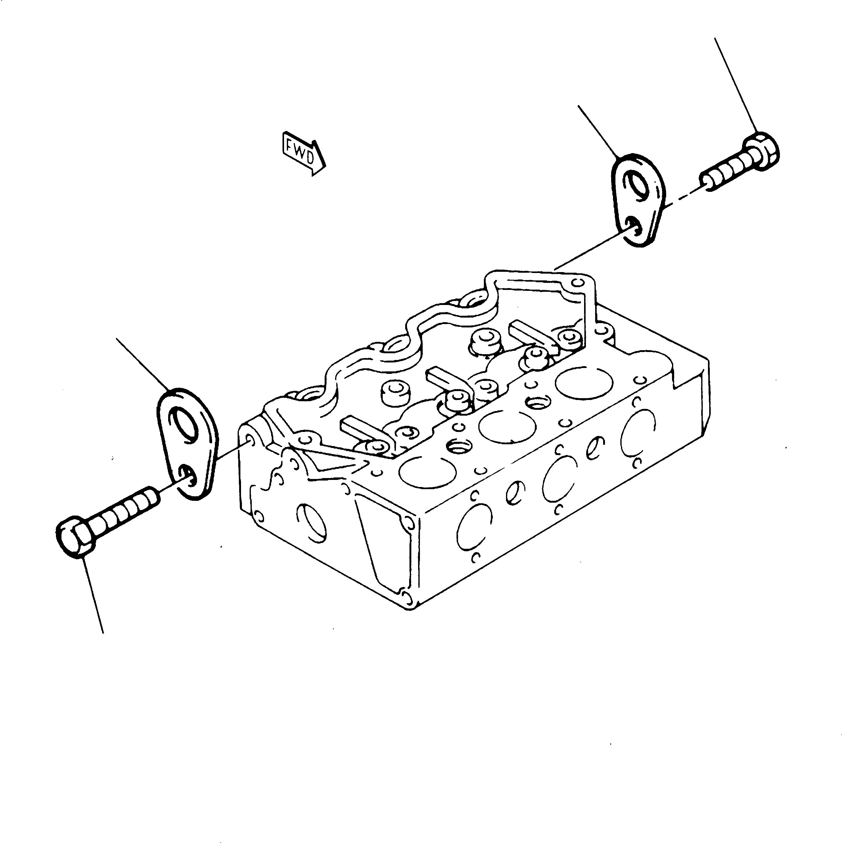 Excavators Komatsu / 222 S/N 22201043-Up(222) / ENGINE LIFTING(A-0290 : 1290)
