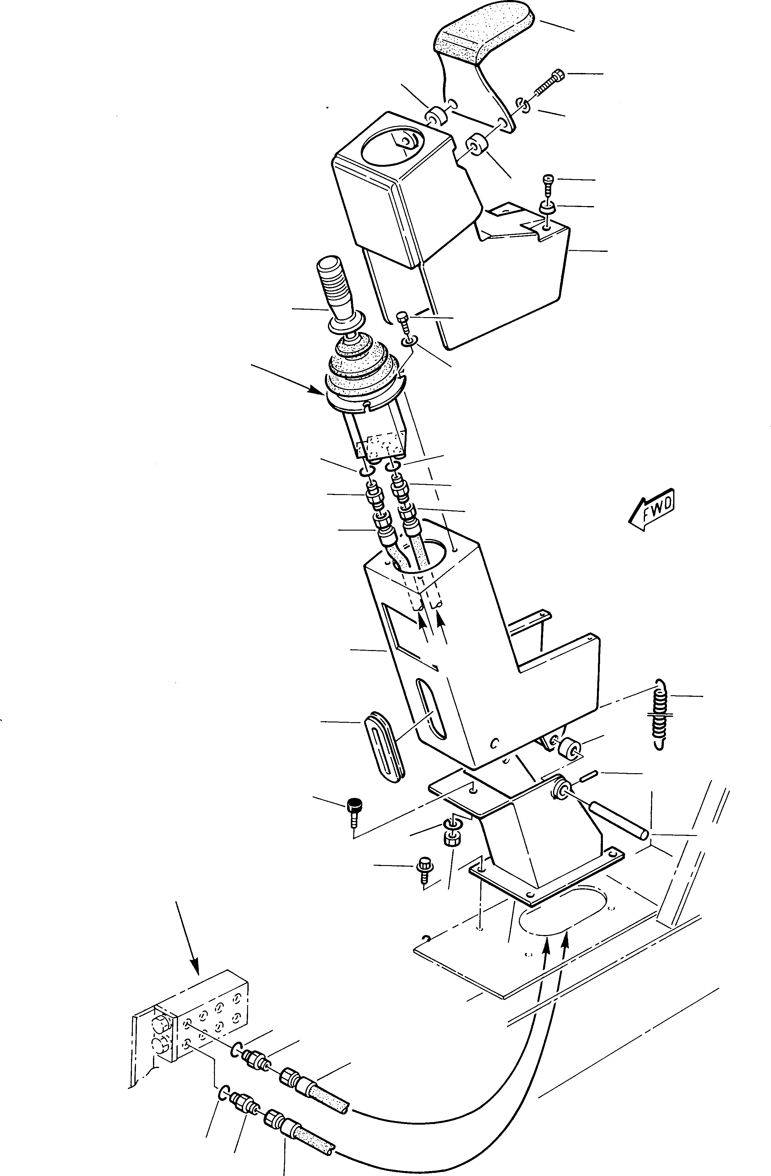 Excavators Komatsu / 222 S/N 22201043-Up(222) / ARM AND SWING SERVOCONTROL (1st PART)(E-0030 : 5030)
